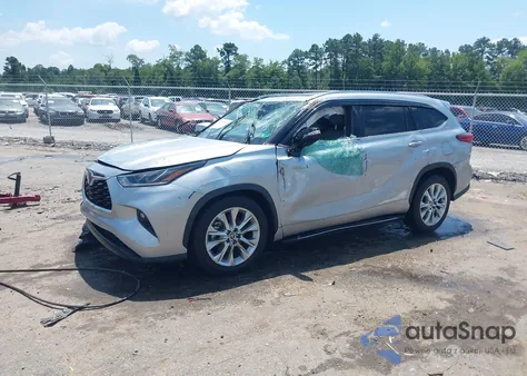 2020 Toyota Highlander Hybrid Limited/Hybrid Platinum from USA, damaged, VIN 5TDYARAHXLS000193